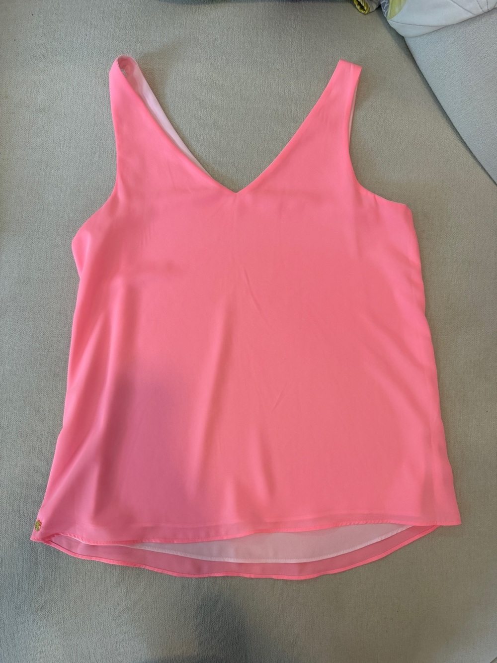 Lilly Pulitzer V-Neck Women’s reversible Tank Top - Pink